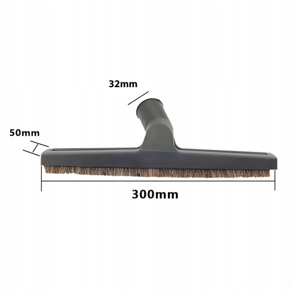Borstesugmunstycke för dammsugare parkettgolv 30 mm