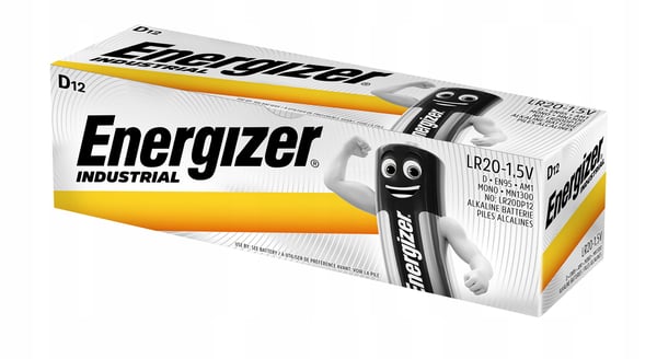 Energizer Alkaline Power D / LR20 -alkaliparisto - 2 kpl (läpipainopakkaus)