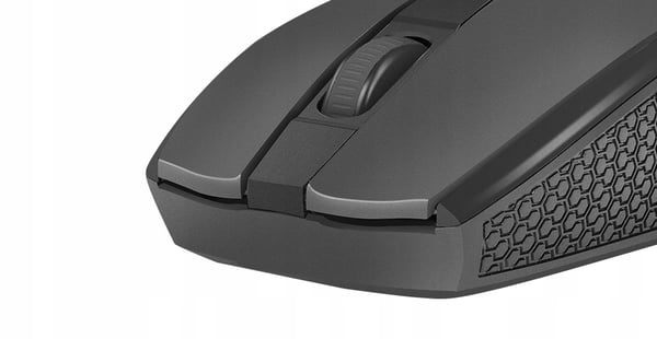Natec Jay 2 trådløs optisk nano-mus 2,4 GHz 1600 DPI sort