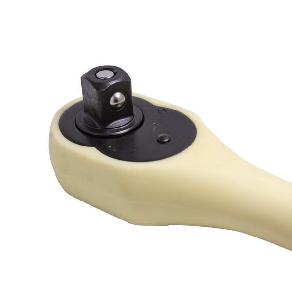 Räikkäväännin suoralla 1/2" 72 hammasta, 250 mm