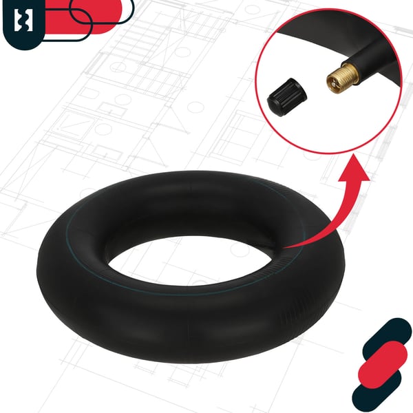 KOTARBAU® Inderrør til trillebøre, trillebøre, vogne 8-4,00