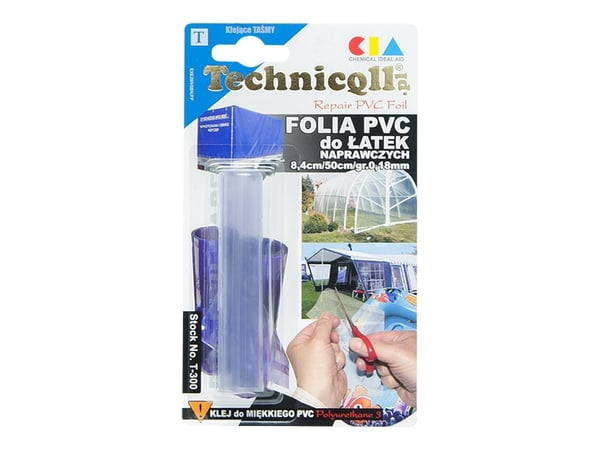 PVC-FILM TIL REPARATIONSLAPPER 8,4 CM/50 CM - TQ T-300