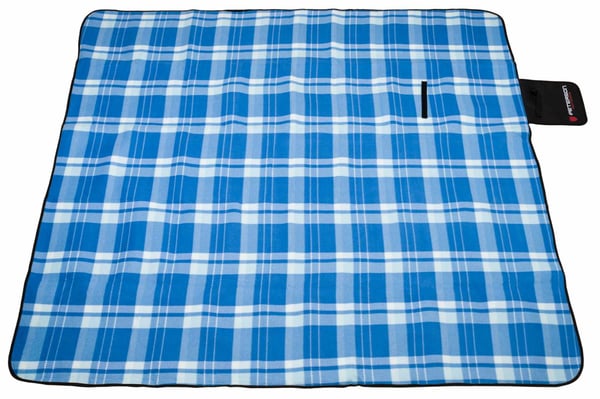 PTN KOC1-8309 Blåt Picnictæppe