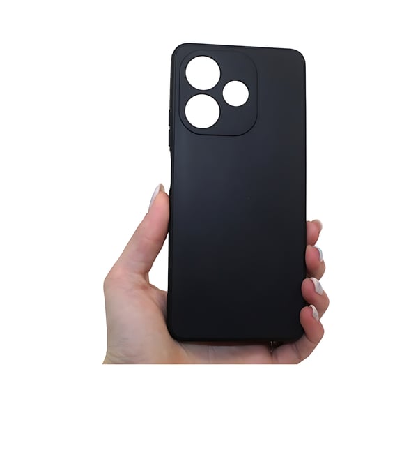 Etui til Oppo A5 Pro 4G 5G Jelly Cover sort MATT Cover Etui