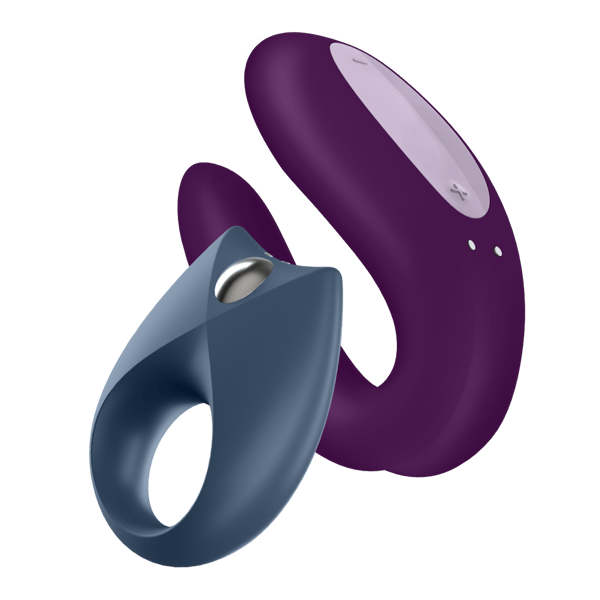 Satisfyer 2xPartner Laatikkovärinä ROYAL ONE ja DOUBLE JOY