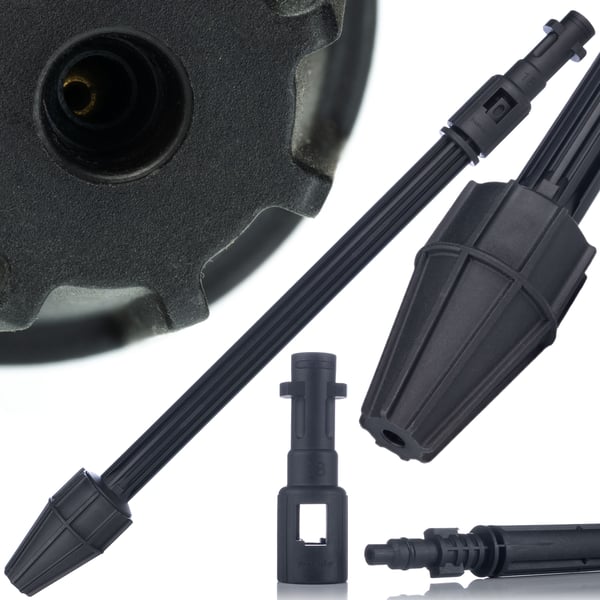 Sprutrörsats med roterande munstycke för Kärcher, Black och Decker, Lavor, VAX och Bosch AQT högtryckstvättar