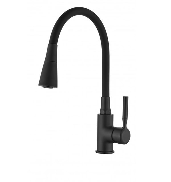 Pogo Plus svart diskbänksblandare BZ-80-P04