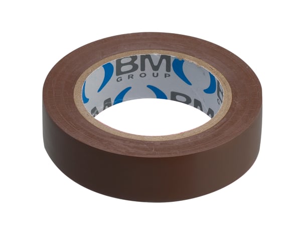 ELEKTRISK ISOLERINGSTAPE 10M*15MM BRUN - BE ESB1510MA ELEKTRISK ISOLERINGSTAPE 10M*15MM BRUN - BE ESB1510MA