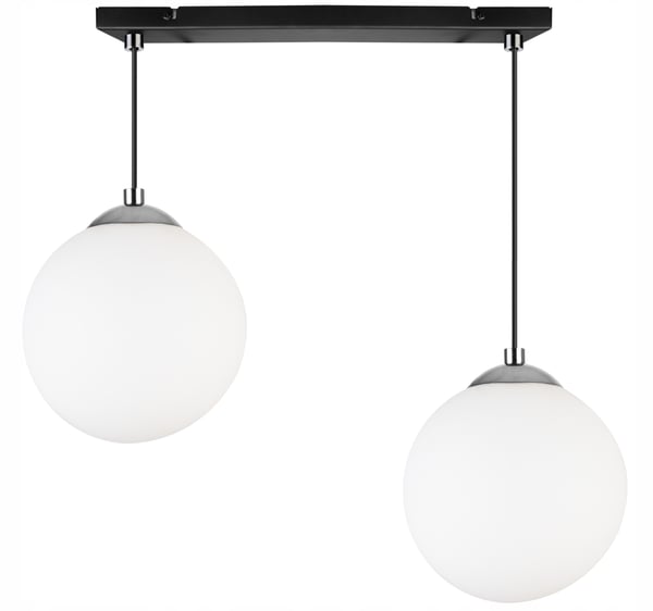 HÆNGENDE LOFTLAMPE, PLAFON, KUGLE, GULD, KROM, LED