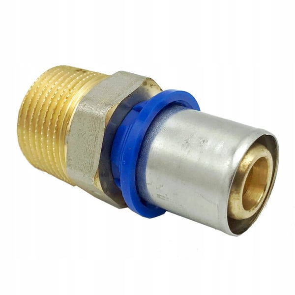 Radopress PEX-nippel 20x1/2 GZ rørliv