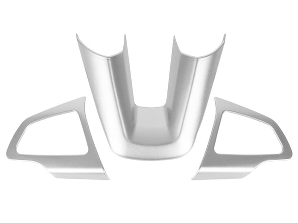 Ford Focus Mk3 2011- SILVER rattskydd 3 st. set