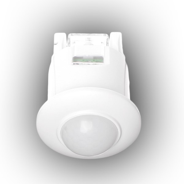 PIR-bevægelsessensor hvid 360 grader 800W 6 meter IP20 - E+CR-M4/OS