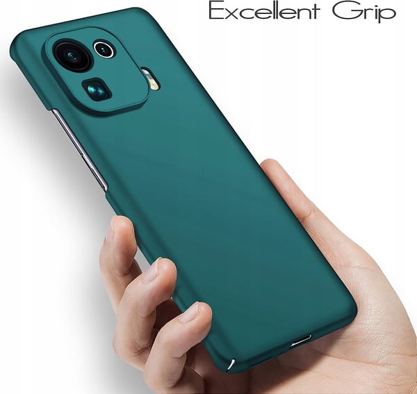 Etui til Xiaomi Mi 11 Pro i matgrønt