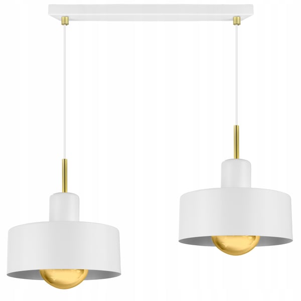 MODERNE LOFTHÆNGELAMPE, METAL LAMPESKÆRM