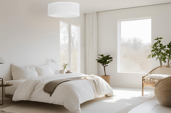 GAJA PLEXI TAKLAMPA VIT 40CM E27