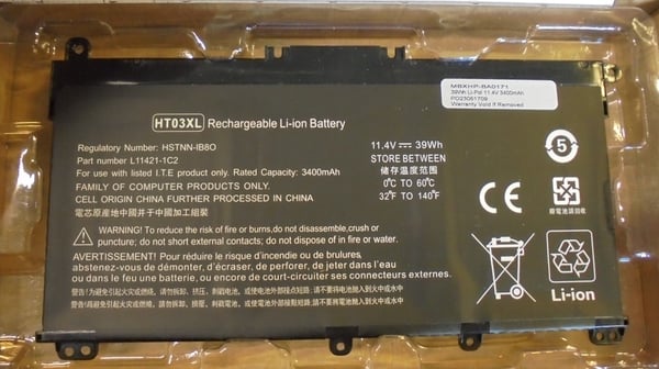 Coreparts-batteri til HP HSTNN-LB8M