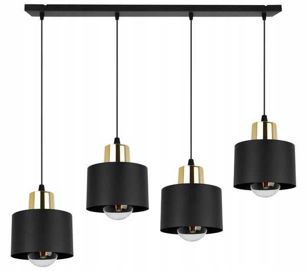 MODERNI KATTOVALAISIN MUSTA LED-VALAISIN