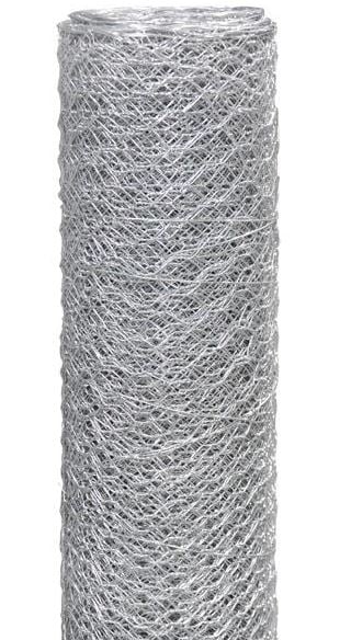 HEXAGONALT NÄT, GALVANISERAT, 100 CM * 25 MB, NÄTBREDD 25 MM, TRÅD 0,8 MM - 25,0 MB - S-B 2940163