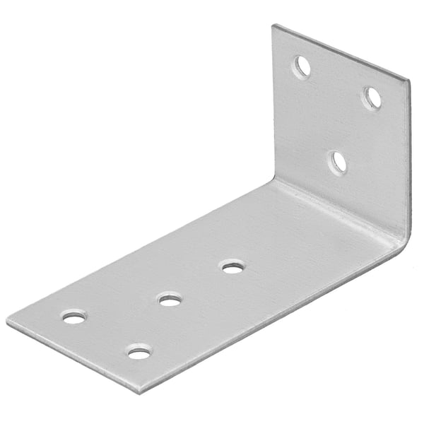 Kotarbau® Kirvesmiehen kulmaliitin ruostumatonta terästä sinkitty 40 x 80 x 40 mm