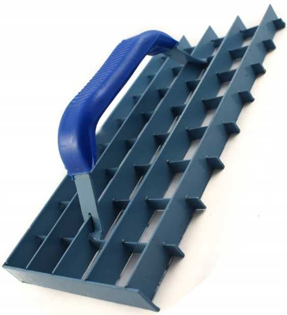 Kubala gipsavlägnningsverktyg stål 145 x 285 mm