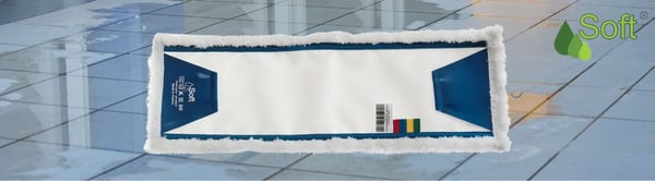 Clipper flad moppe 50 cm Premium mikrofiber (MMT50S)