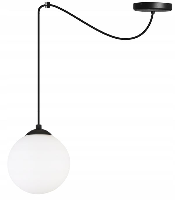 KATTOVALAISIMEN HÄMÄHÄKKIPALLO MUSTA LED 15CM