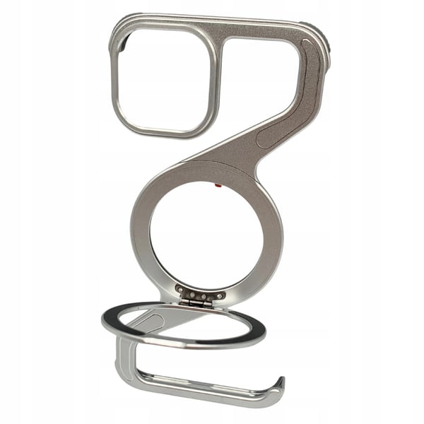 iPhone 15 pansret metalpumpe MagSafe titaniumholder