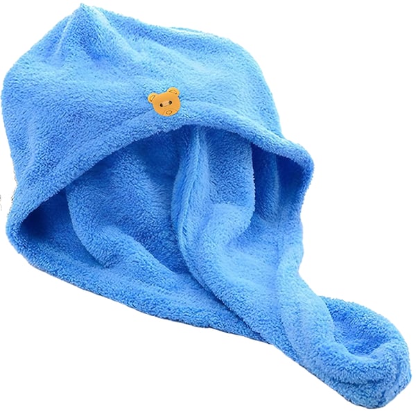 Mikrofiber snabbtorkande hårtorkande turban handduk stor