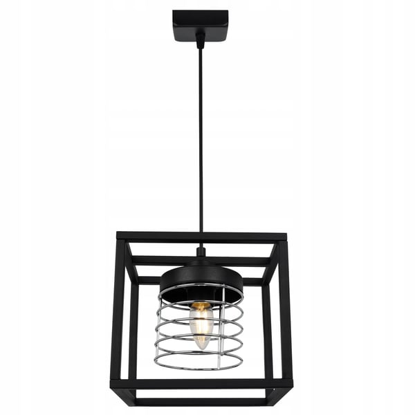 Hängande loftlampa modern bur