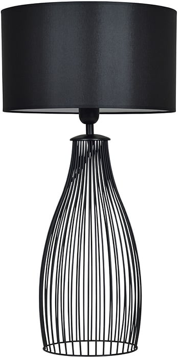 Moderne gulvlampe med lampeskærme at vælge imellem