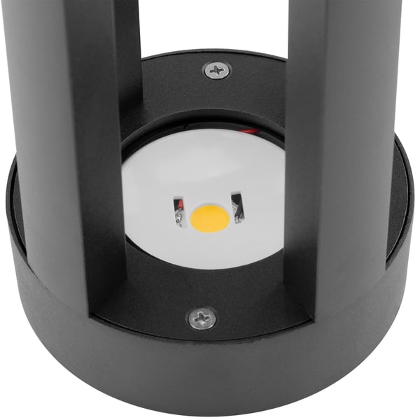 Trädgårdslampa stolpe utomhus stående 12W LED 4000K QUERO 80cm LUMILED