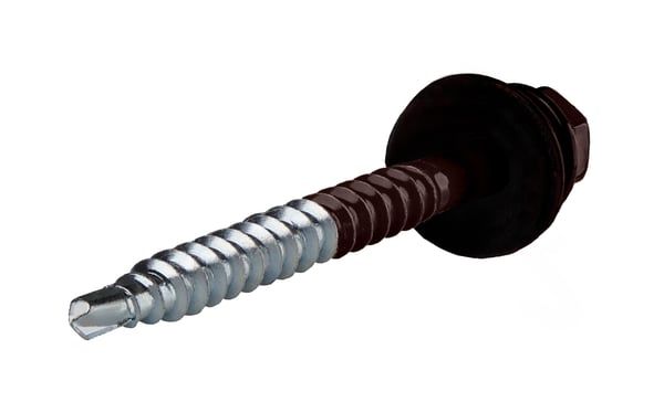 Landmandsskruer GTF2 Z14 4,8x50mm RAL 8017