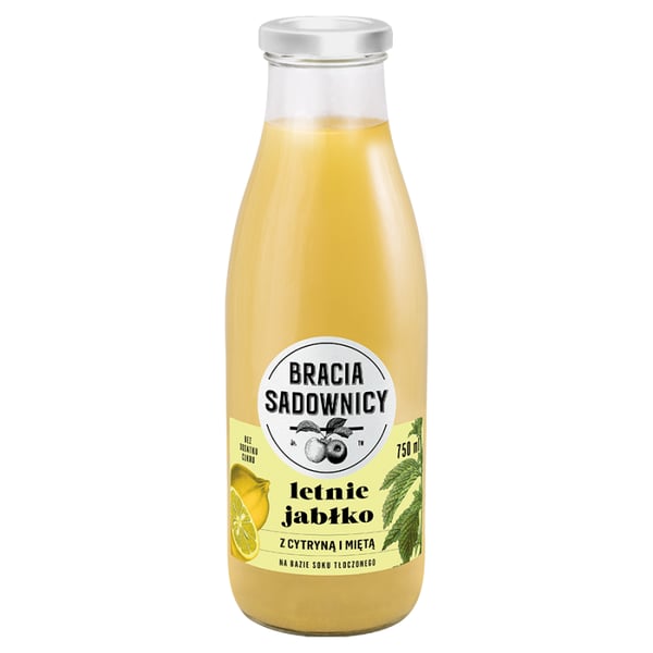 Bracia Sadownicy Lemonade kesäomena sitruunalla ja minttulla 750 ml