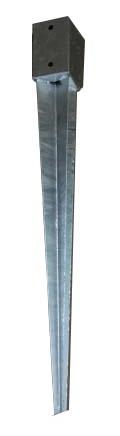 Lyötävän pylvään jalusta 50*50MM - LBS L50*50 Lyötävän pylvään jalusta 50*50MM - LBS L50*50