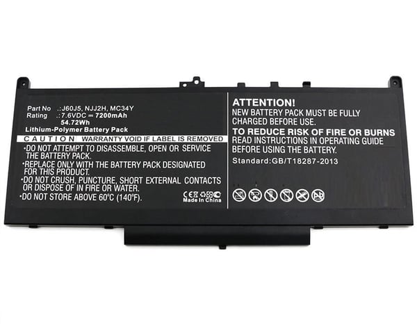 Coreparts-batteri til DELL J60J5