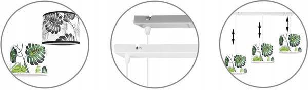 Loftshængende lampe lysekrone lampeskærm moderne