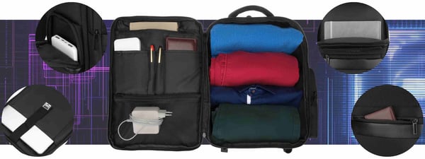 PTN Ryggsäck HY243-7062 Svart