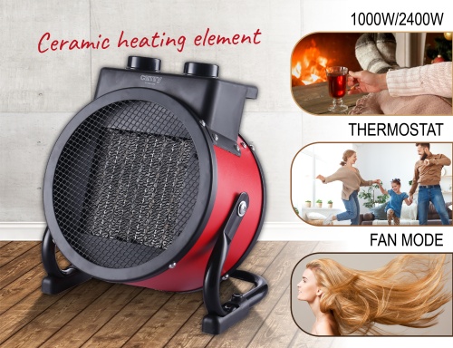 CR 7743 keramisk värmefläkt 2400W