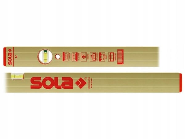 NIVÅ HORISONTAL OCH VERTIKAL INDIKATOR AZ 60 CM - SOL 01160801