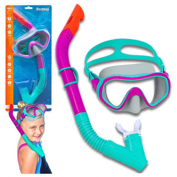 Bestway Dykkersæt - Maske med snorkel og svømmebriller