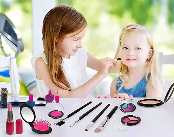 Kosmetiksæt, makeup, negle, piger, enhjørning som gave
