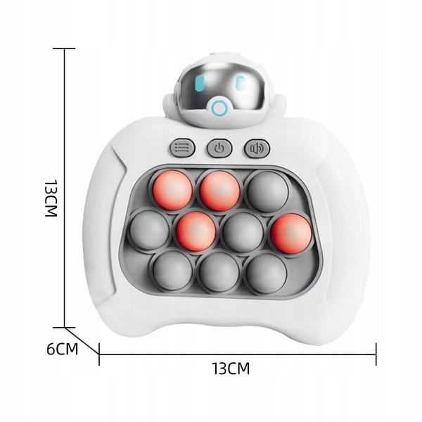 Popit-stressiä lievittävä sensorinen pelihalli LED-ääni POP IT -tila