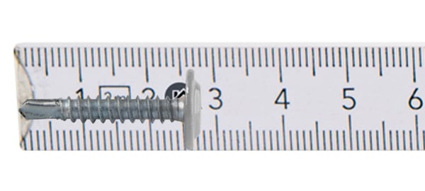 GM-B monteringsforbindelser 4,2x25mm RAL 9006