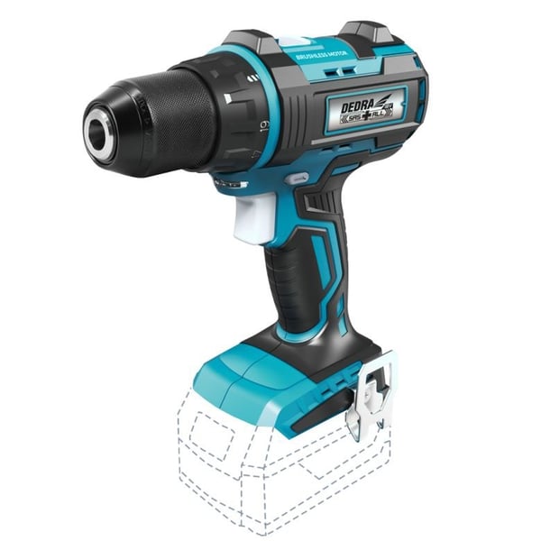 BØRSTELØS SKRUETRÆKKER 13MM 18V SAS+ - DED7141