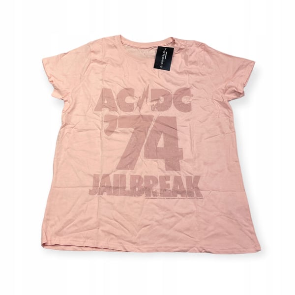 AC/DC Bioworld kortærmet t-shirt til kvinder