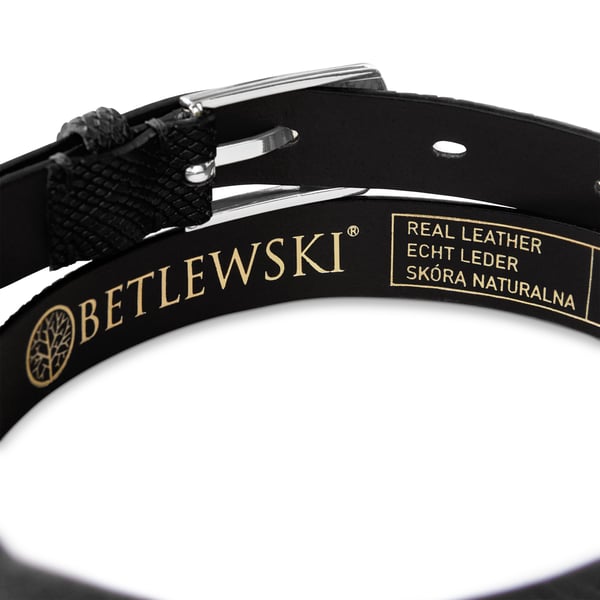 DW20-1-SR-BLACK 105 damkörsbärsbälte svart