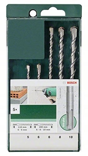 Bosch SDS plus betoniporanteräsarja, 5 osaa