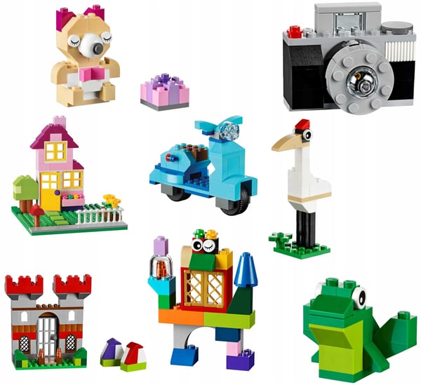 10698 - Lego Classic - LEGO® Kreative Klodser, Stor Æske