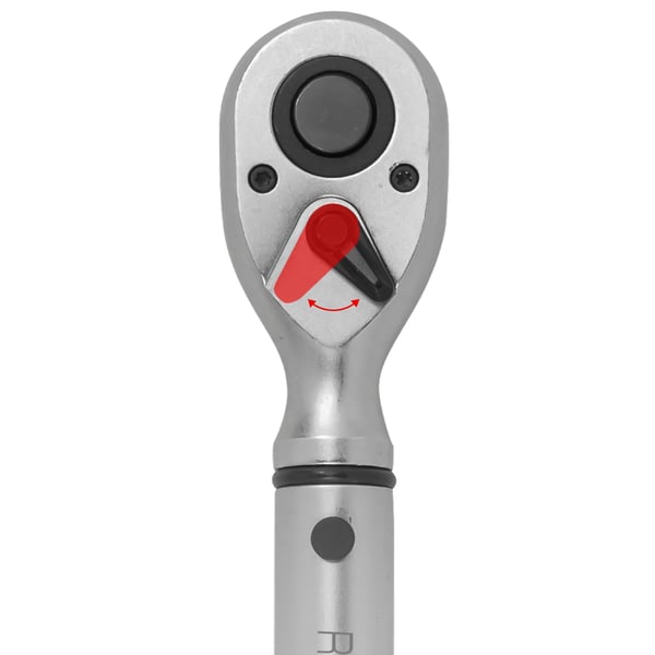 ROCKFORCE Dobbeltsidet momentnøgle 1/2" 20-120Nm + CrV-huslås