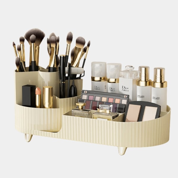 Organizerbeholder roterende æske til pensler, kosmetik, kontor, elegant